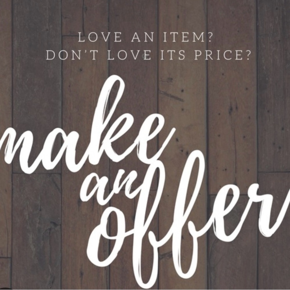 Make me an offer!